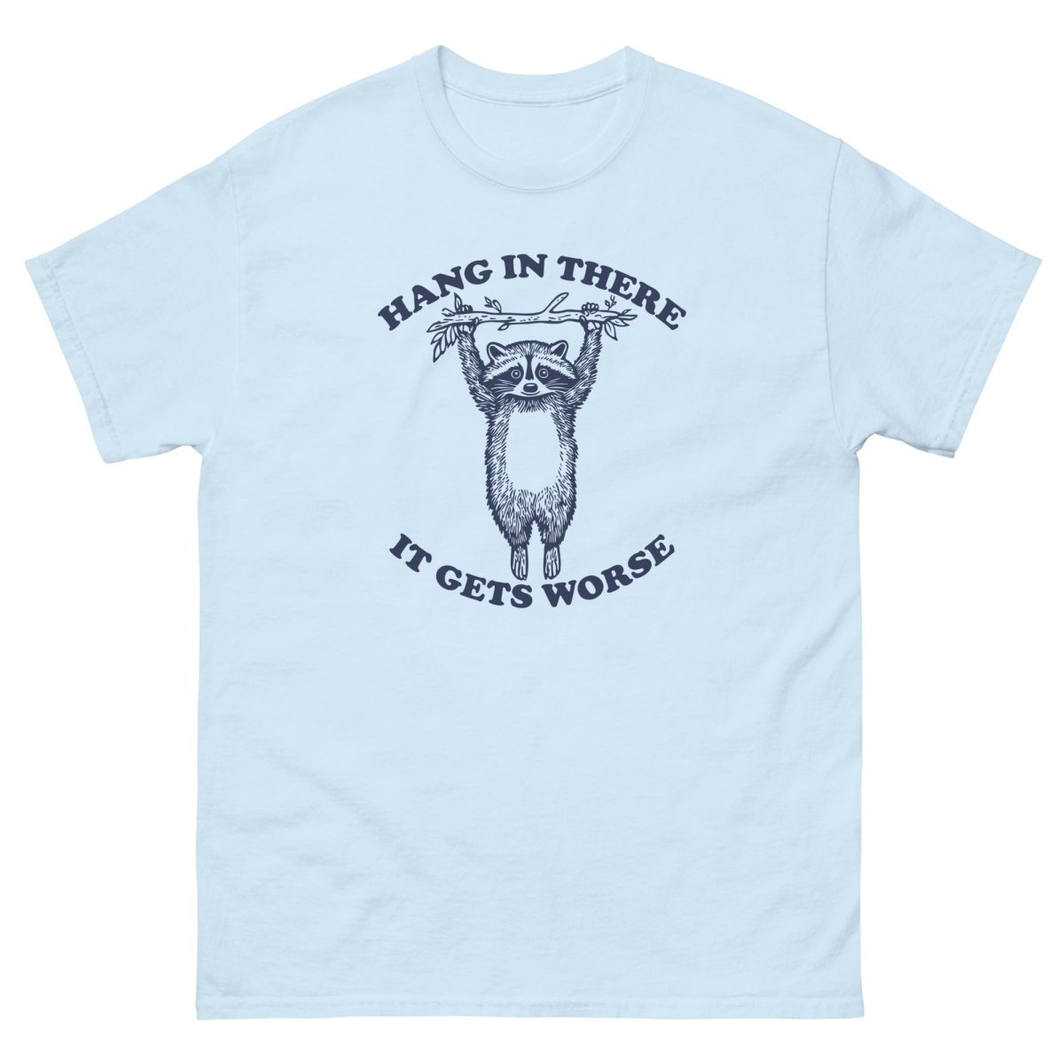 Max & Friends Racoon Hang in There Tee - Max & Co Tees