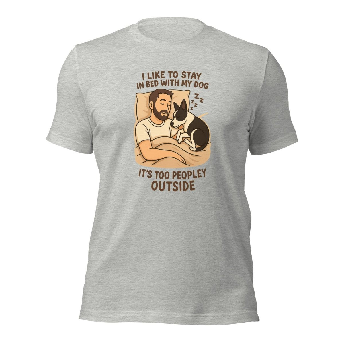 Max & Friends "Stay in Bed Guy" Tee - Max & Co Tees