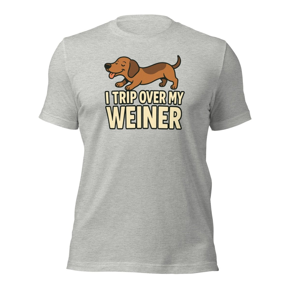 Max & Friends "Trip Over my Weiner" Tee - Max & Co Tees