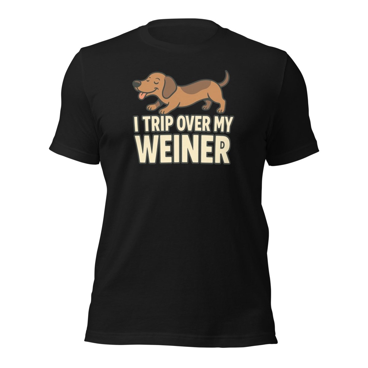 Max & Friends "Trip Over my Weiner" Tee - Max & Co Tees
