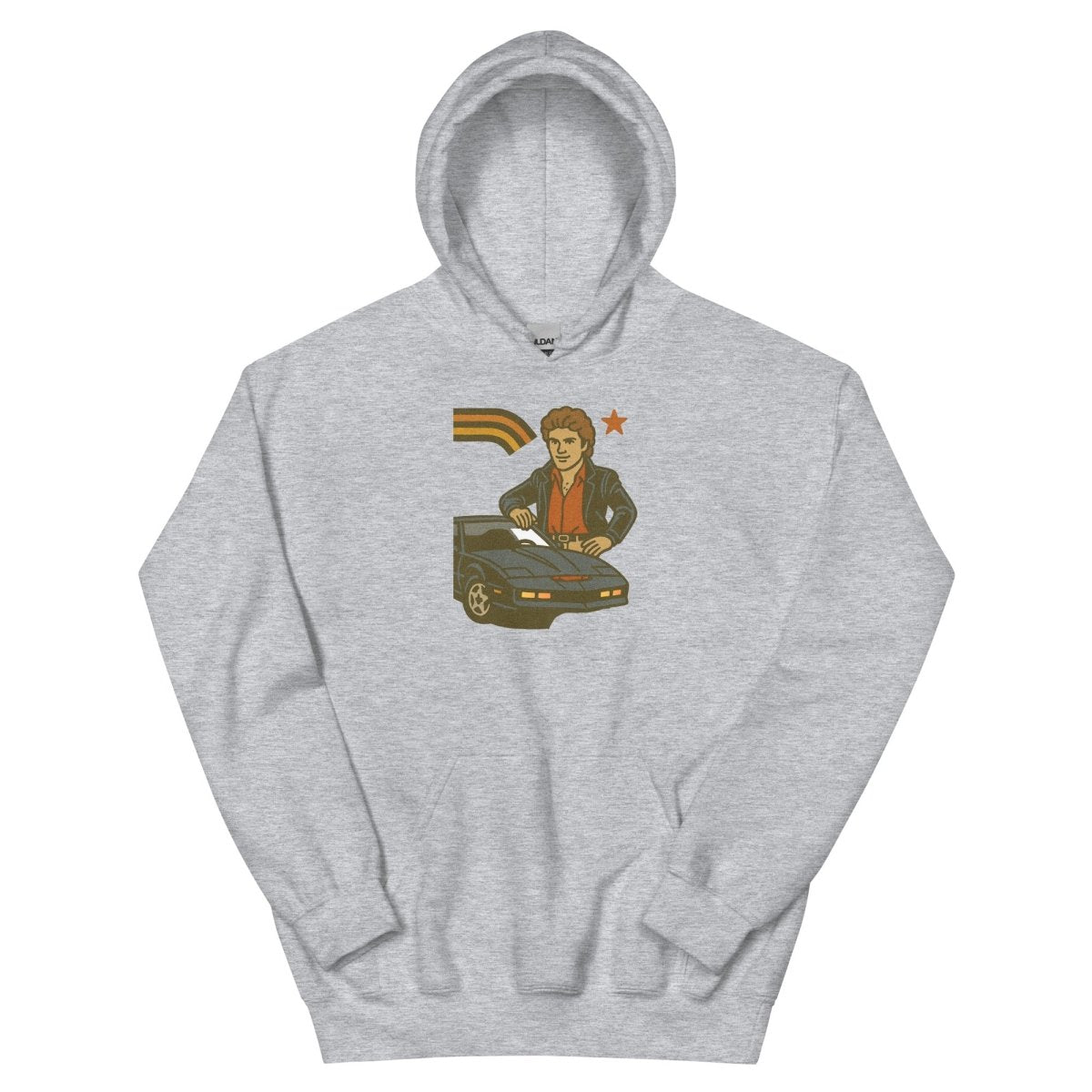 Retro Knight and Kit Hoodie - Max & Co Tees