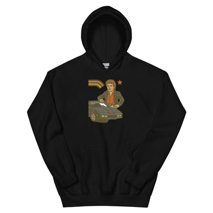 Retro Knight and Kit Hoodie - Max & Co Tees