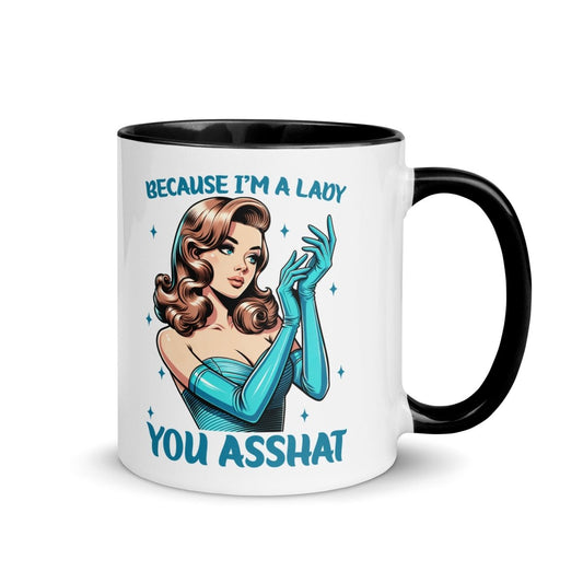 Sassy Asshat Inner Color Mug - Max & Co Tees