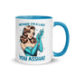 Sassy Asshat Inner Color Mug - Max & Co Tees