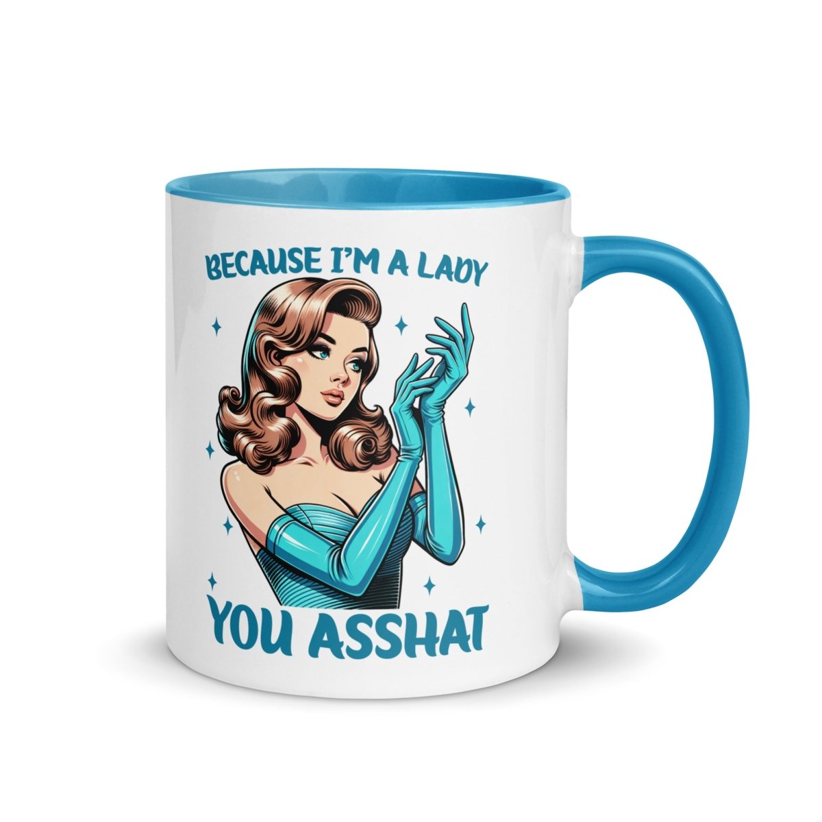 Sassy Asshat Inner Color Mug - Max & Co Tees