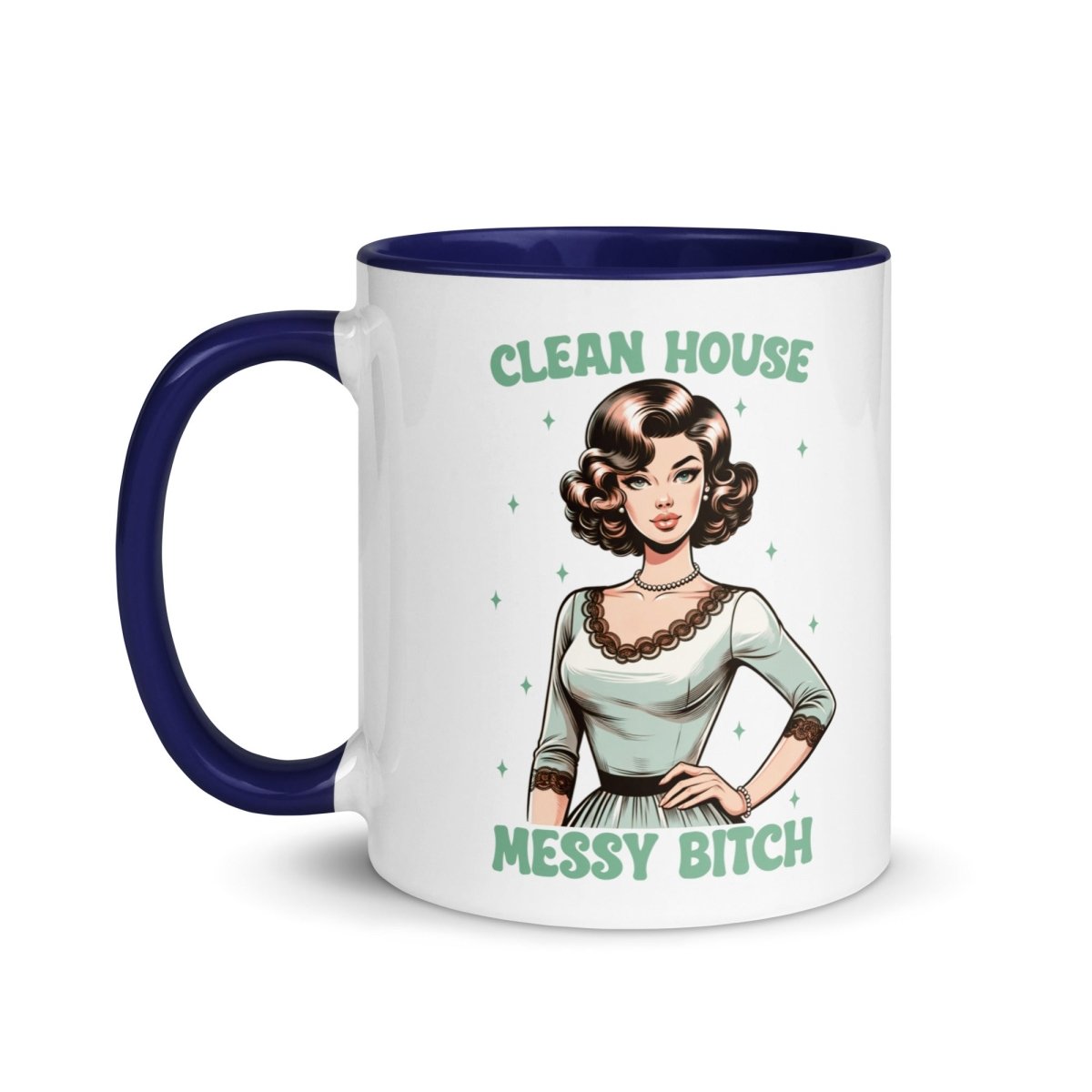 Sassy Clean House Messy Inner Color Mug - Max & Co Tees