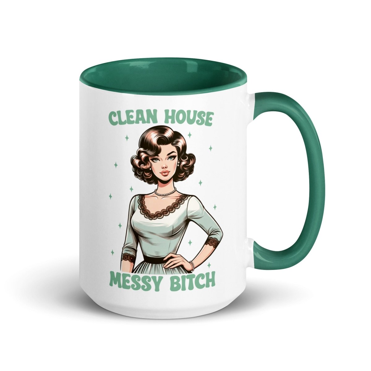 Sassy Clean House Messy Inner Color Mug - Max & Co Tees