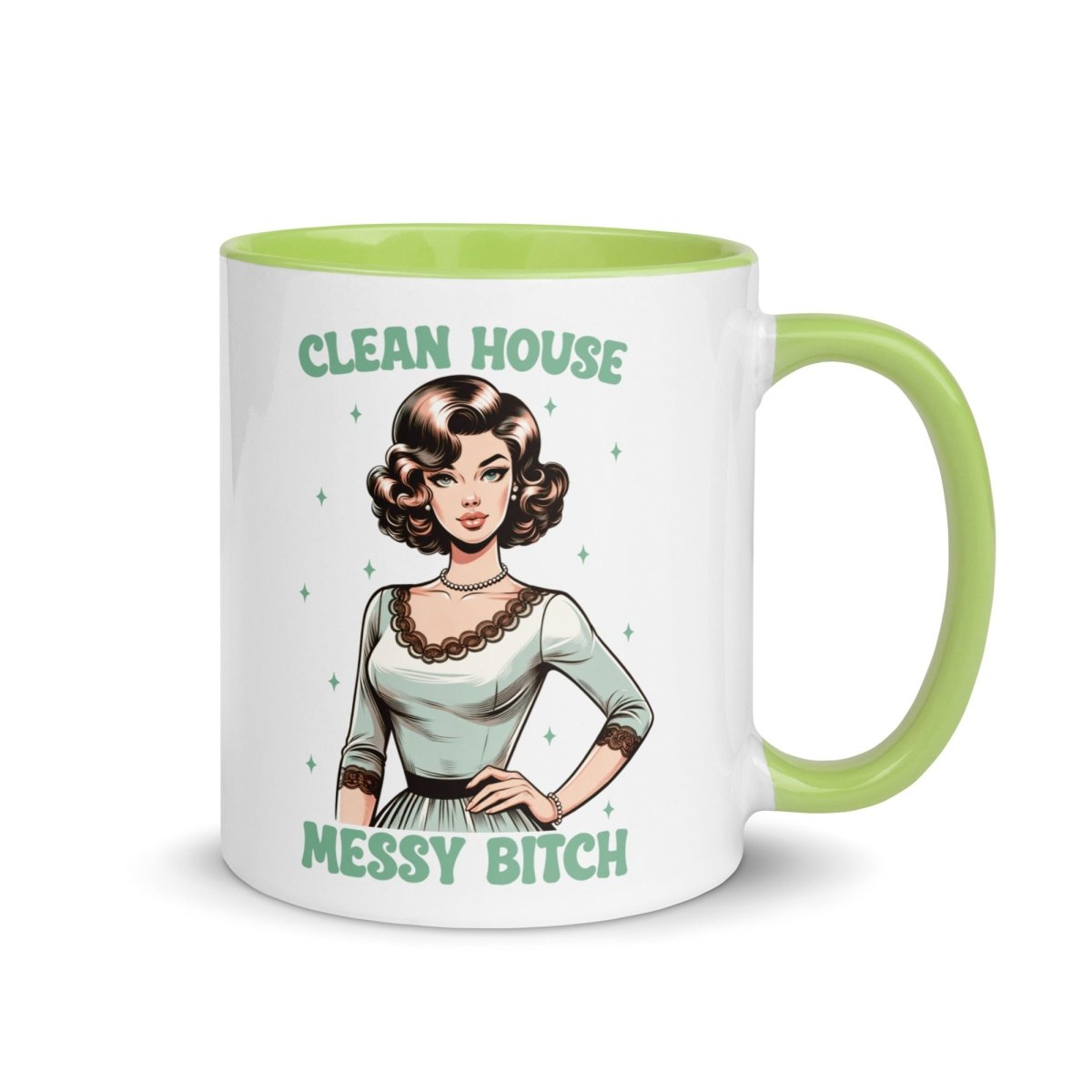 Sassy Clean House Messy Inner Color Mug - Max & Co Tees