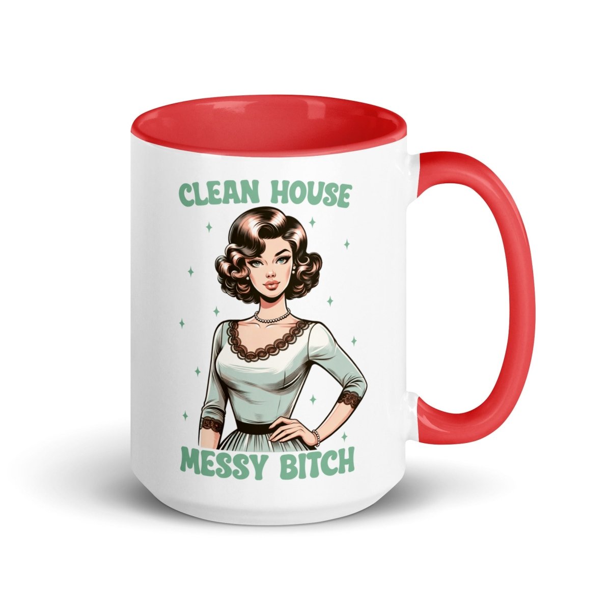 Sassy Clean House Messy Inner Color Mug - Max & Co Tees