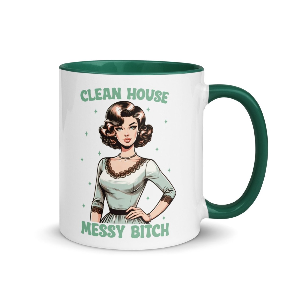 Sassy Clean House Messy Inner Color Mug - Max & Co Tees