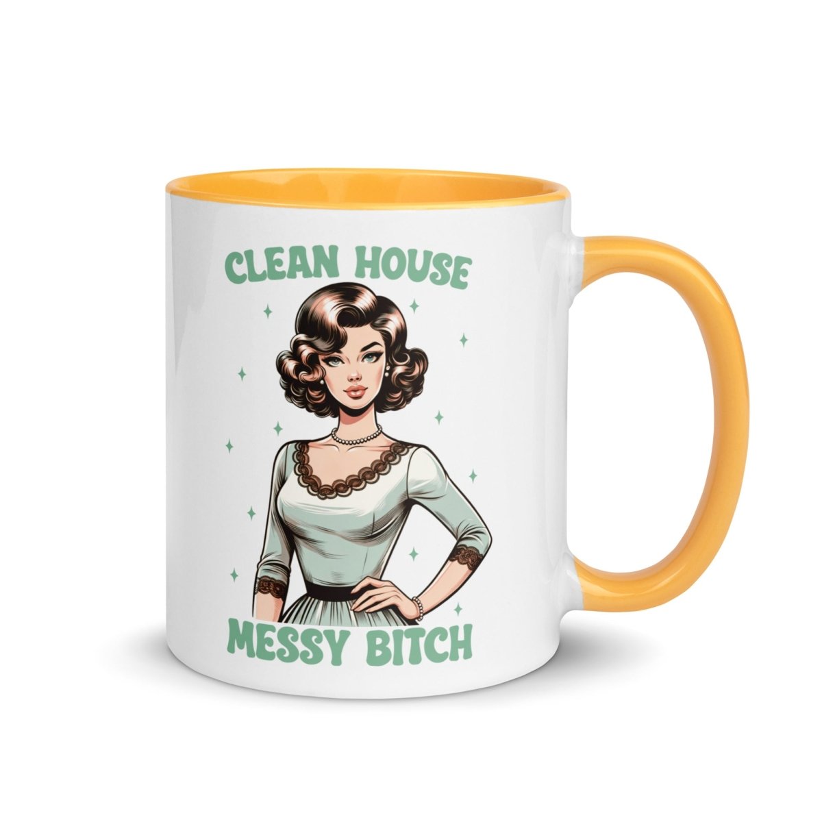 Sassy Clean House Messy Inner Color Mug - Max & Co Tees