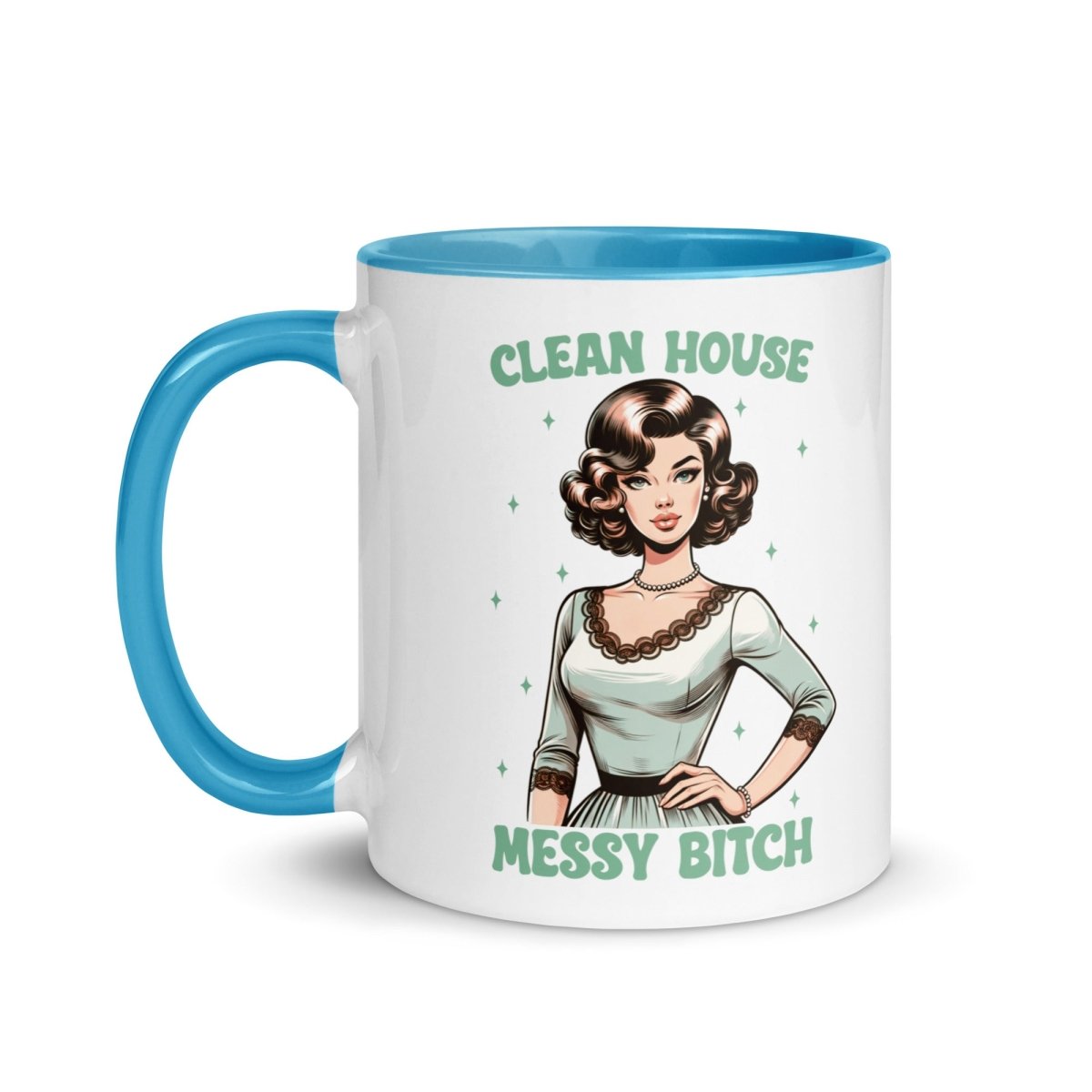 Sassy Clean House Messy Inner Color Mug - Max & Co Tees