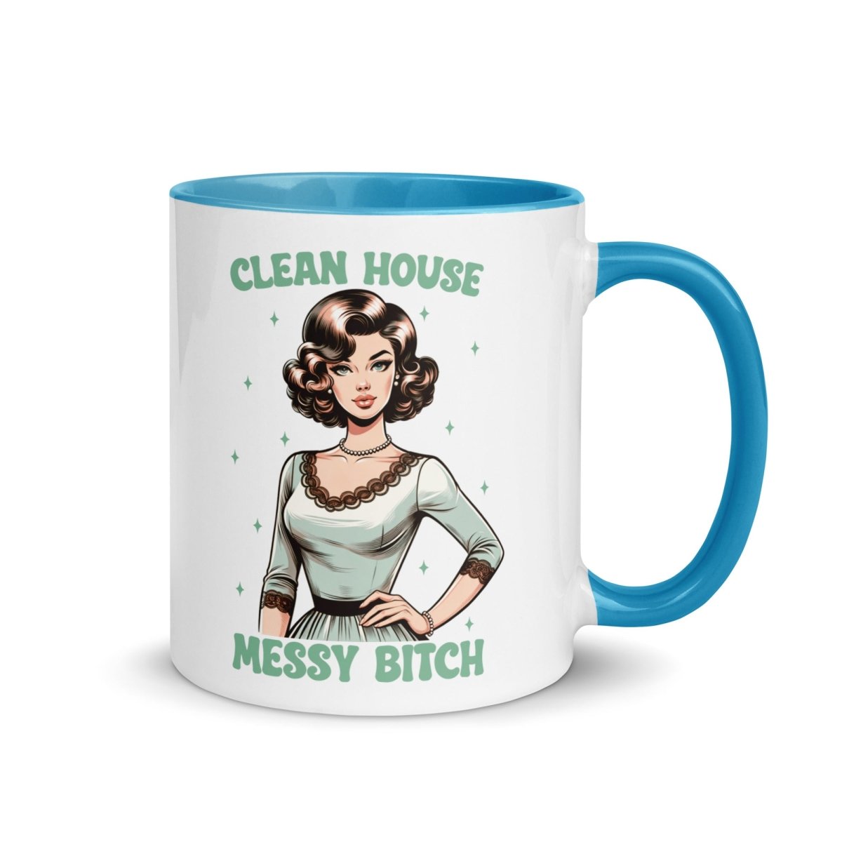 Sassy Clean House Messy Inner Color Mug - Max & Co Tees