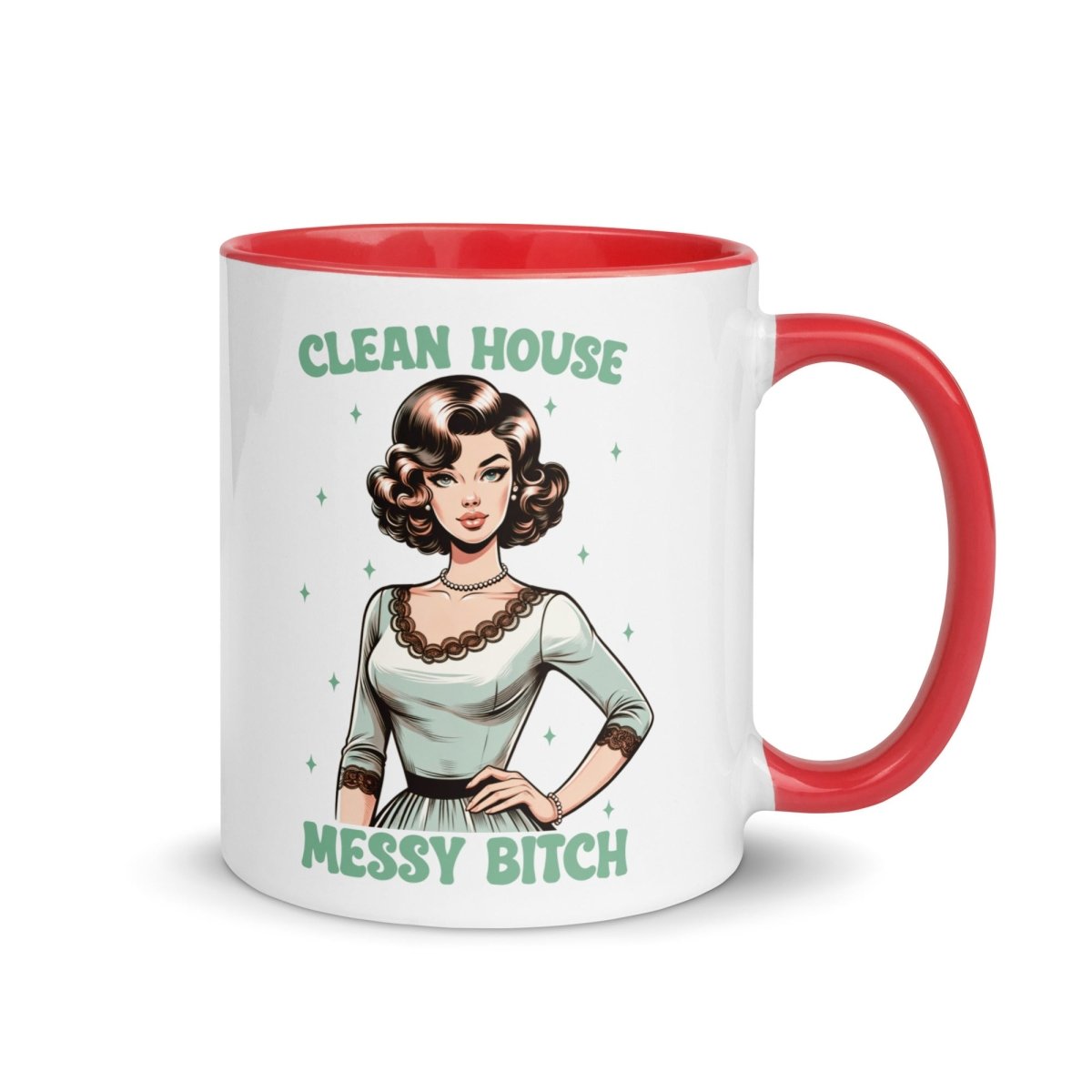 Sassy Clean House Messy Inner Color Mug - Max & Co Tees