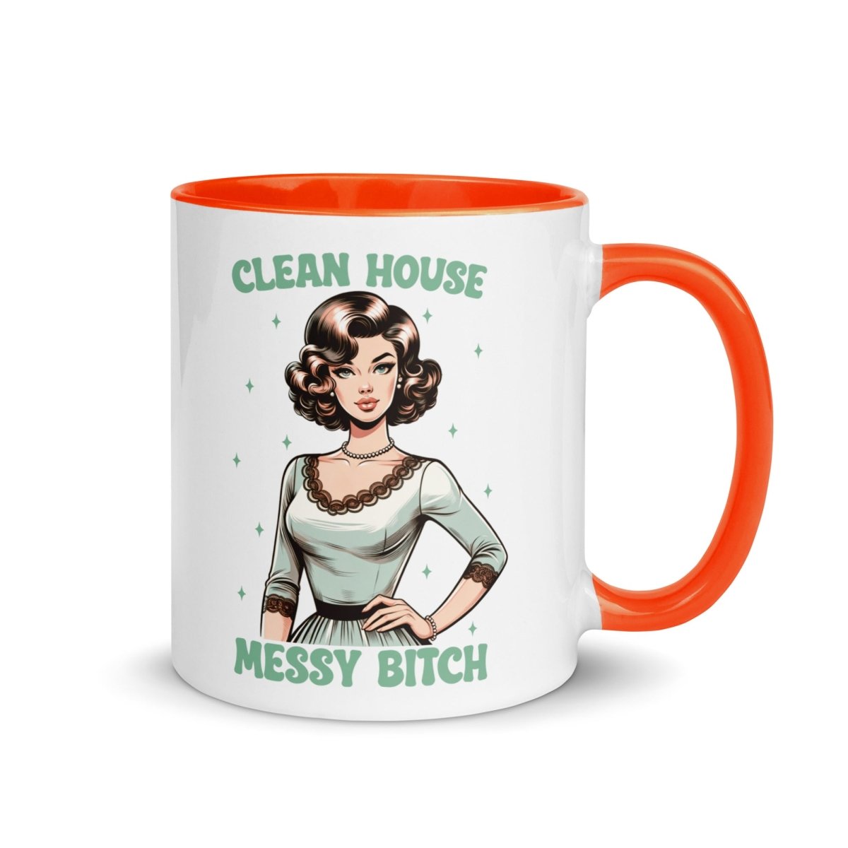 Sassy Clean House Messy Inner Color Mug - Max & Co Tees
