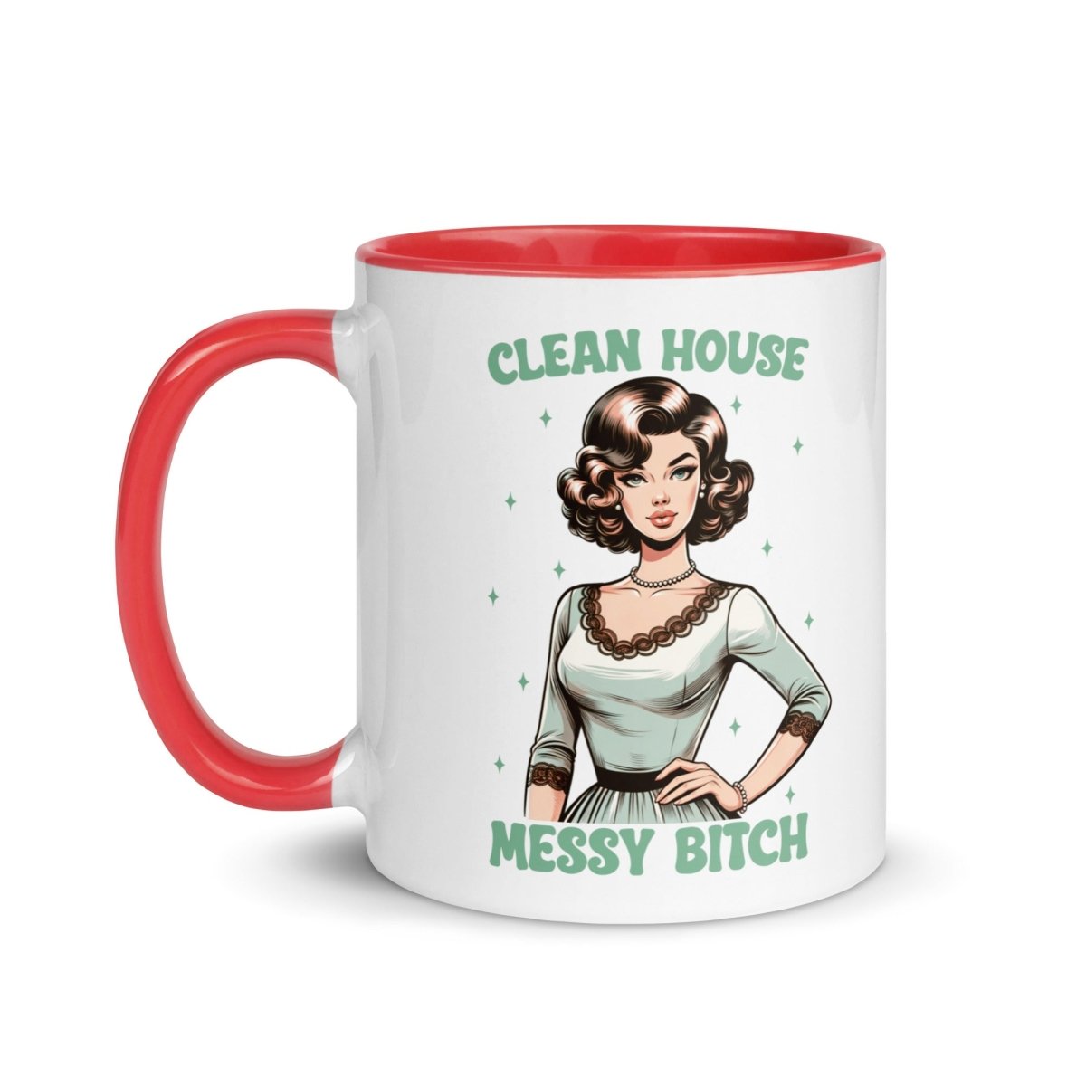 Sassy Clean House Messy Inner Color Mug - Max & Co Tees