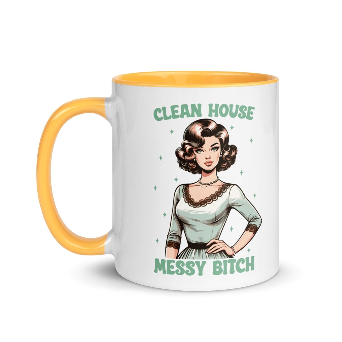 Sassy Clean House Messy Inner Color Mug - Max & Co Tees