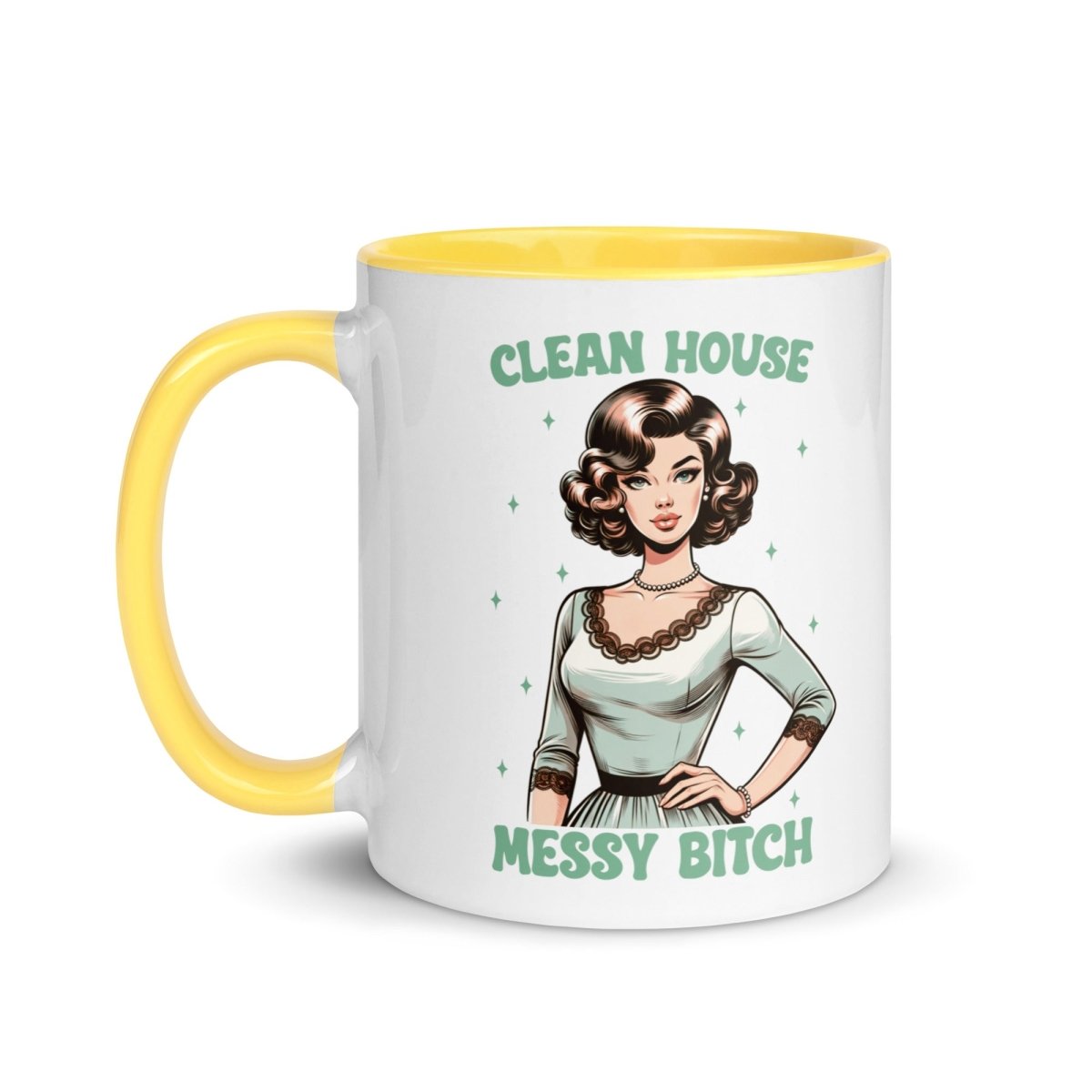 Sassy Clean House Messy Inner Color Mug - Max & Co Tees