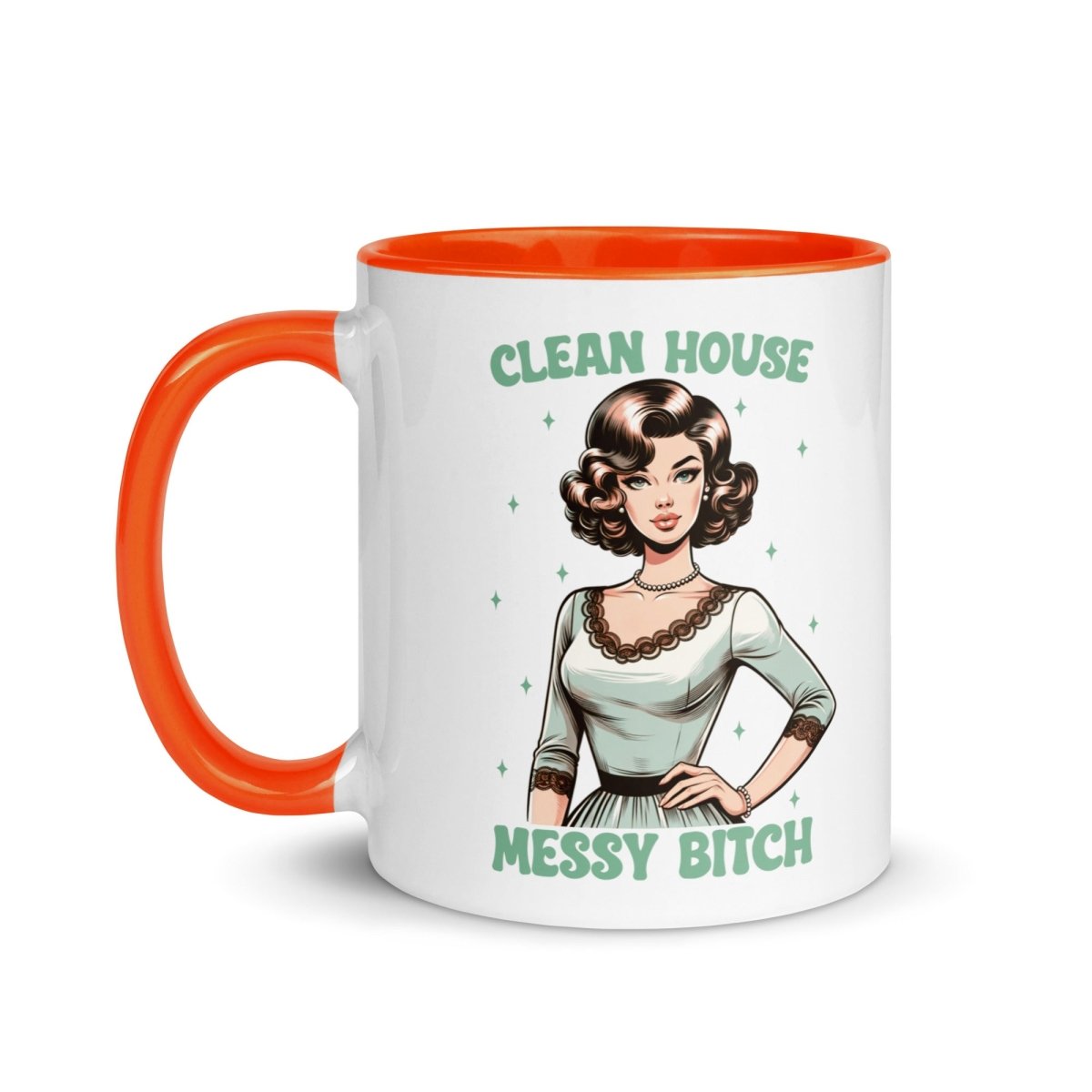 Sassy Clean House Messy Inner Color Mug - Max & Co Tees