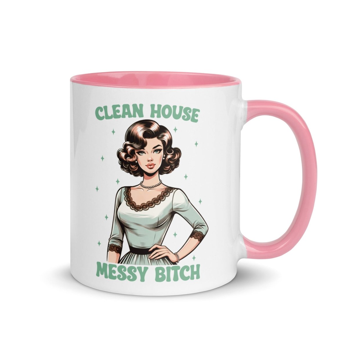 Sassy Clean House Messy Inner Color Mug - Max & Co Tees