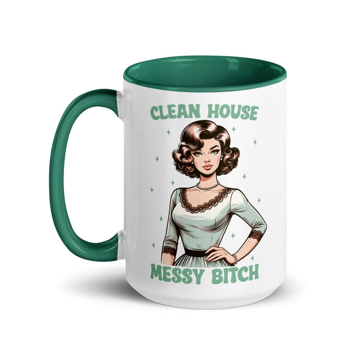 Sassy Clean House Messy Inner Color Mug - Max & Co Tees