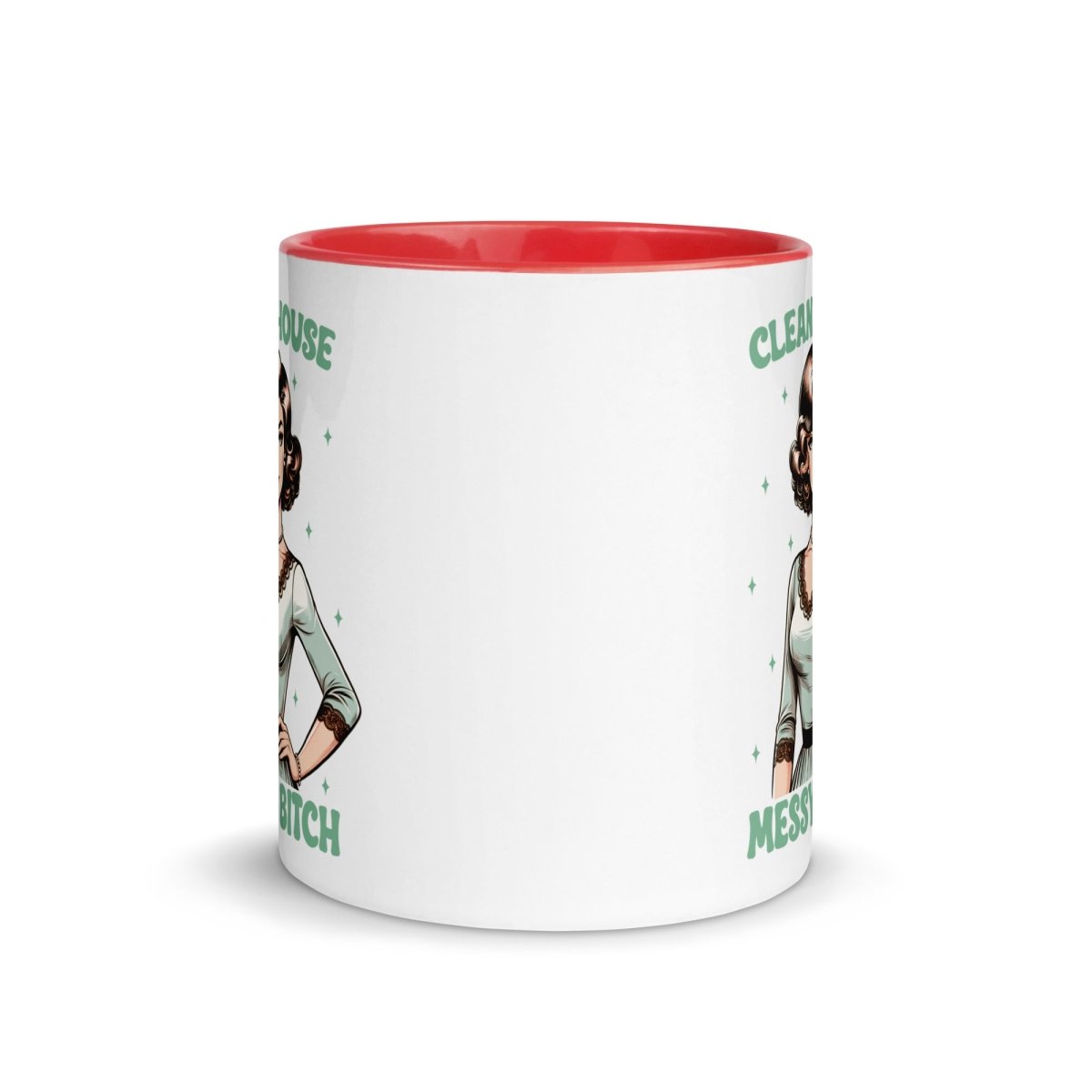 Sassy Clean House Messy Inner Color Mug - Max & Co Tees
