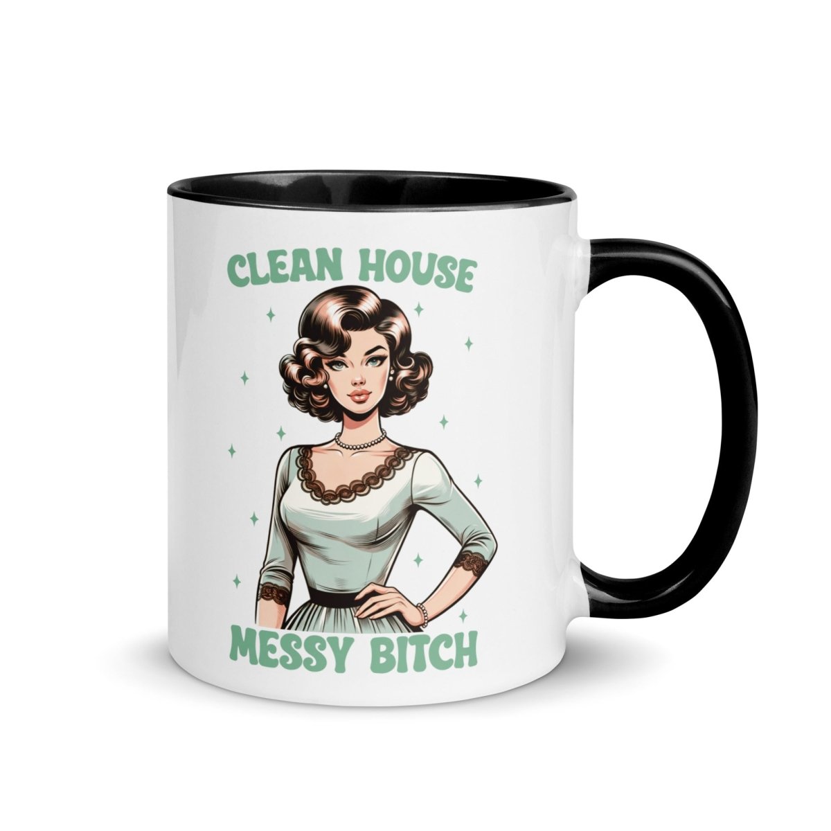 Sassy Clean House Messy Inner Color Mug - Max & Co Tees