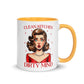 Sassy Dirty Mind Inner Color Mug - Max & Co Tees