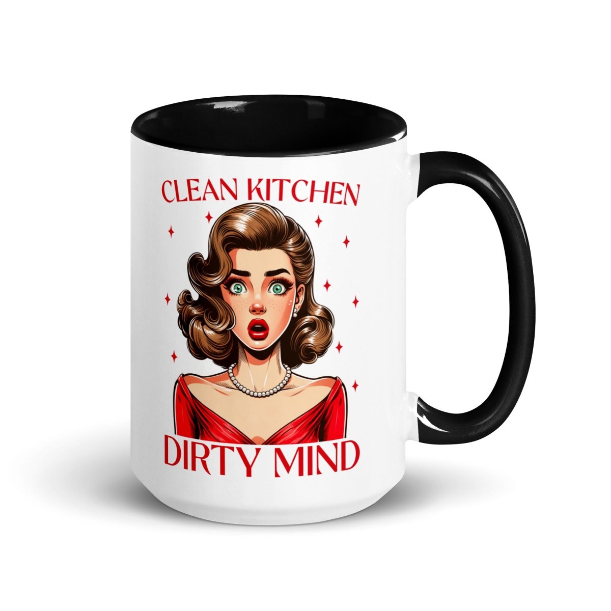 Sassy Dirty Mind Inner Color Mug - Max & Co Tees