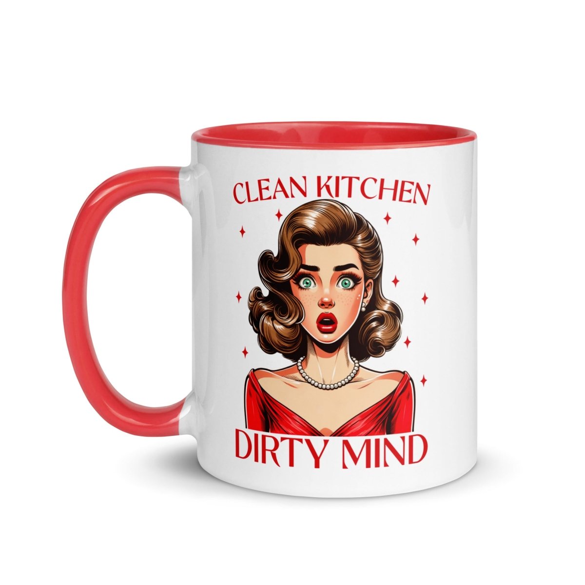 Sassy Dirty Mind Inner Color Mug - Max & Co Tees