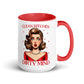 Sassy Dirty Mind Inner Color Mug - Max & Co Tees