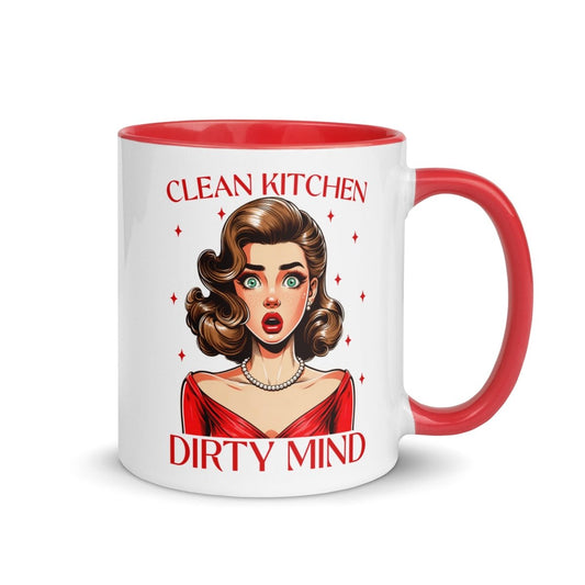 Sassy Dirty Mind Inner Color Mug - Max & Co Tees