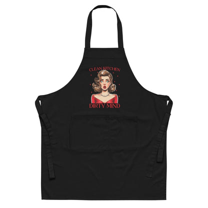 Sassy Dirty Mind Organic Apron - Max & Co Tees