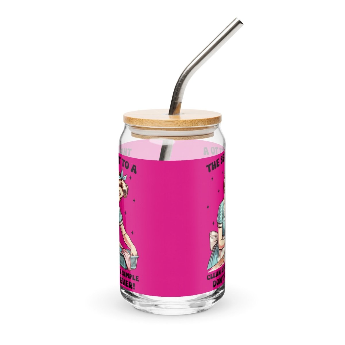Sassy Don't Cook Can - Shaped Glass - Max & Co Tees