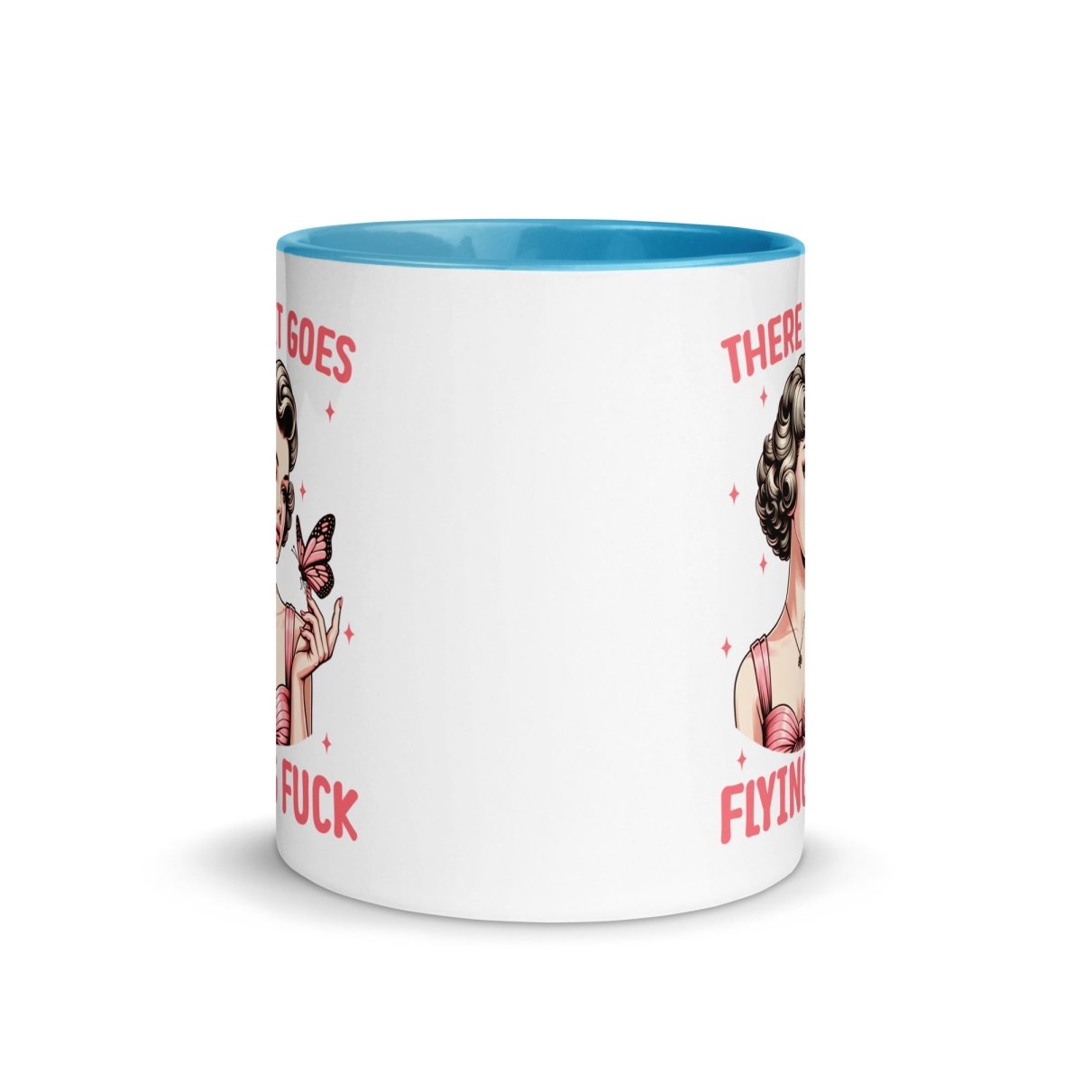 Sassy Flying FU#$ Inner Color Mug - Max & Co Tees
