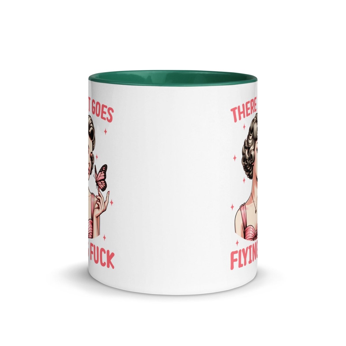 Sassy Flying FU#$ Inner Color Mug - Max & Co Tees