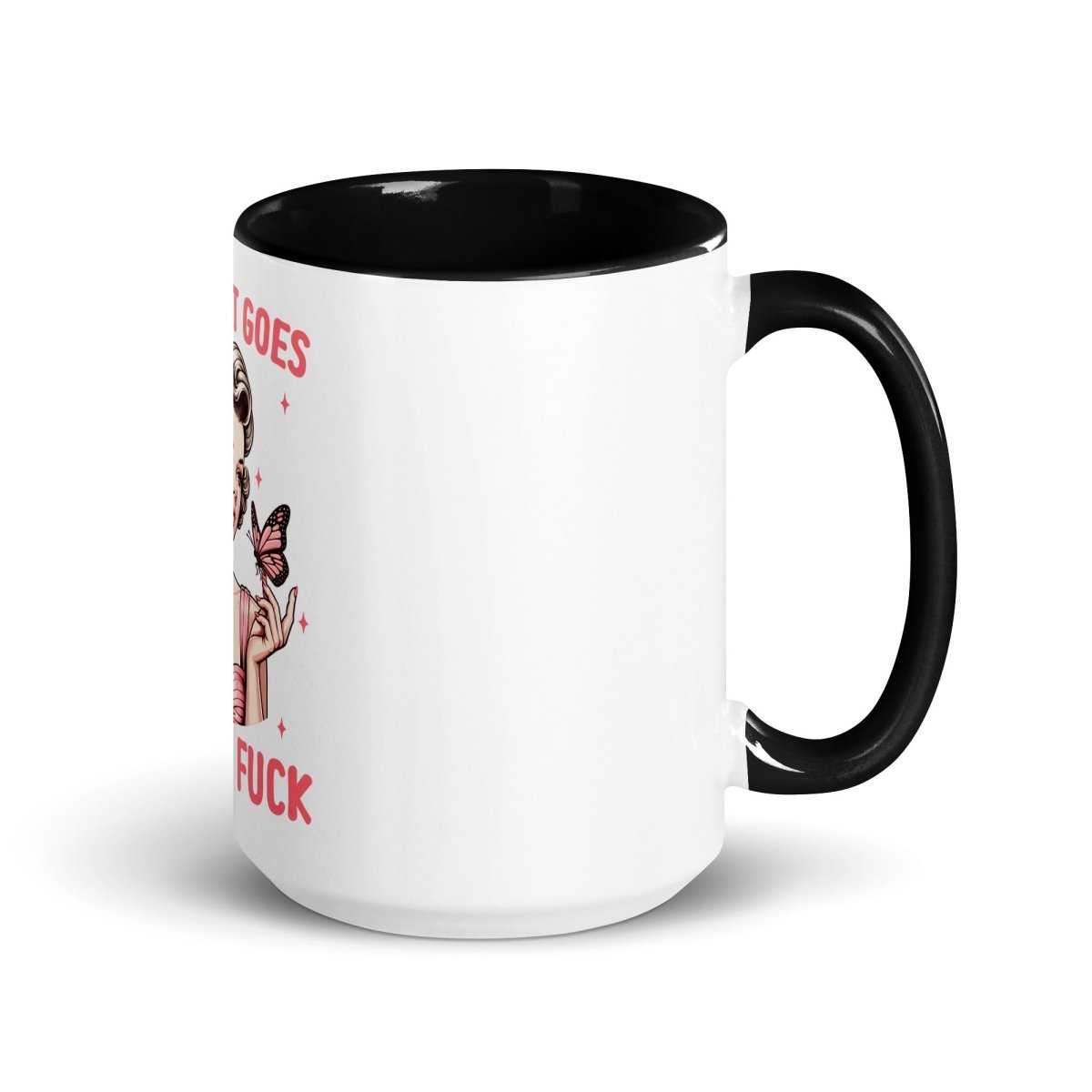 Sassy Flying FU#$ Inner Color Mug - Max & Co Tees