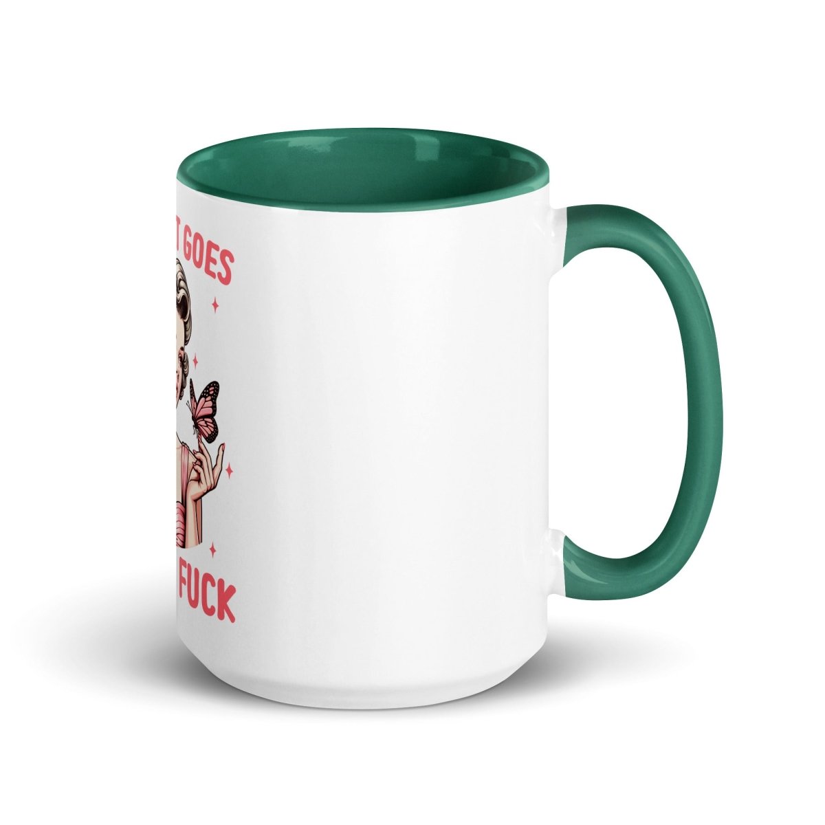 Sassy Flying FU#$ Inner Color Mug - Max & Co Tees