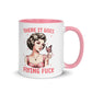 Sassy Flying FU#$ Inner Color Mug - Max & Co Tees