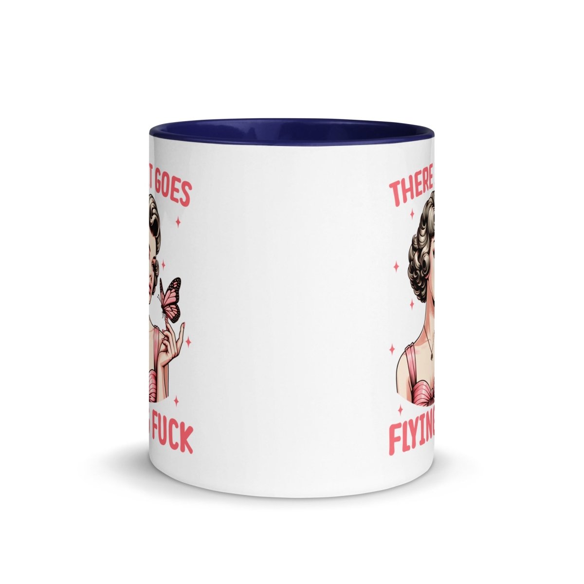 Sassy Flying FU#$ Inner Color Mug - Max & Co Tees