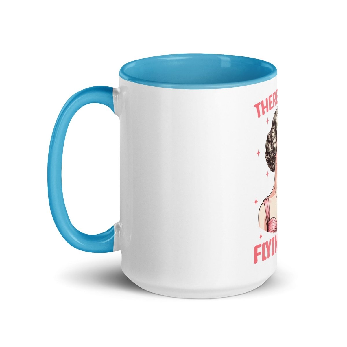 Sassy Flying FU#$ Inner Color Mug - Max & Co Tees