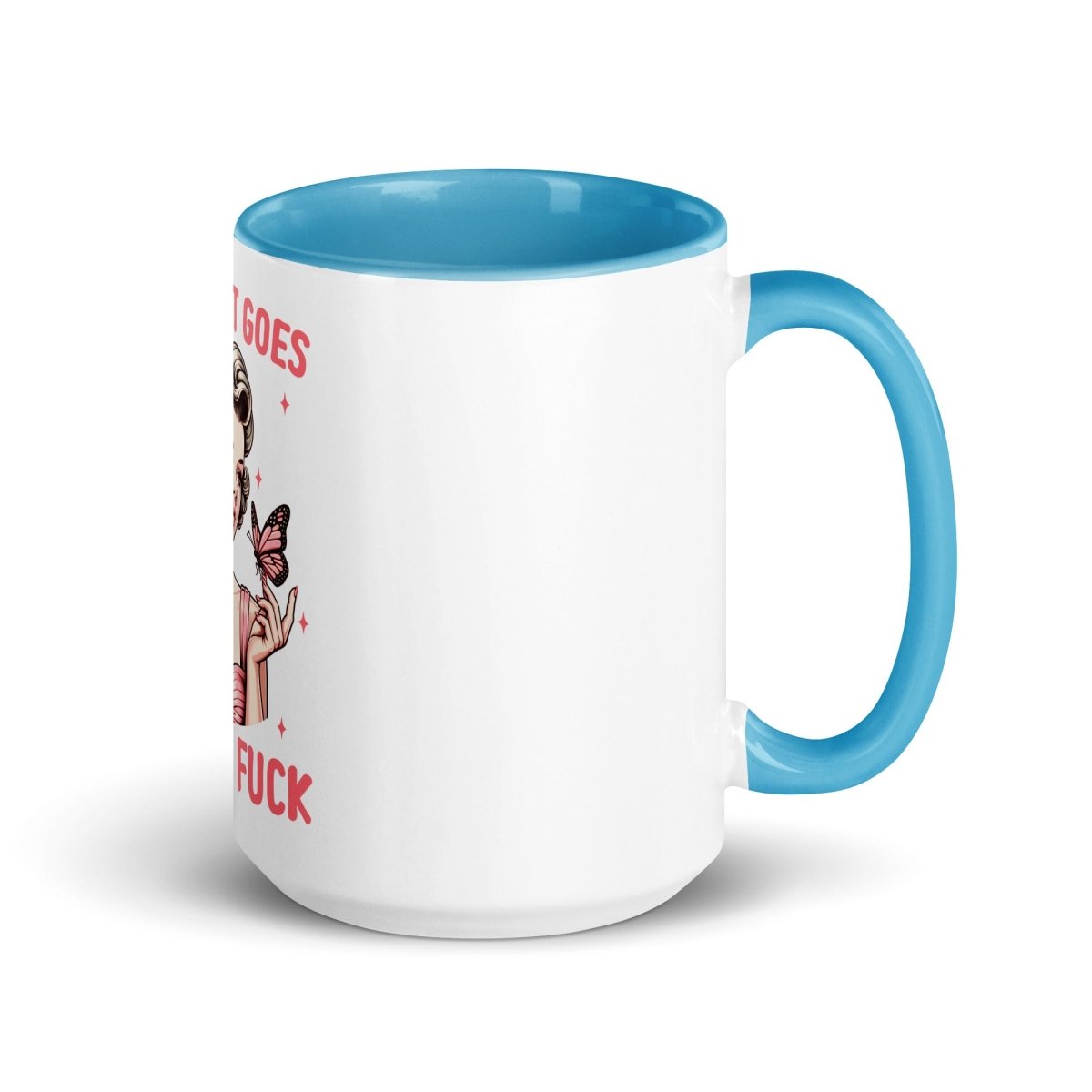 Sassy Flying FU#$ Inner Color Mug - Max & Co Tees