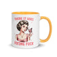 Sassy Flying FU#$ Inner Color Mug - Max & Co Tees