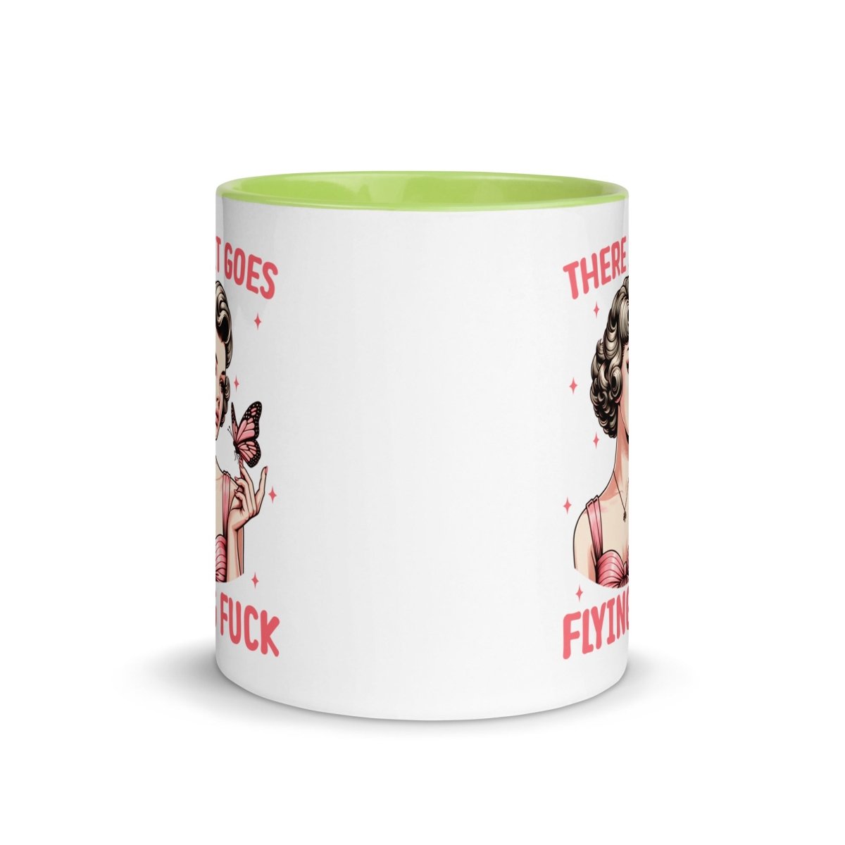 Sassy Flying FU#$ Inner Color Mug - Max & Co Tees