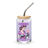 Sassy Murder is Wrong Can - Shaped Glass - Max & Co Tees