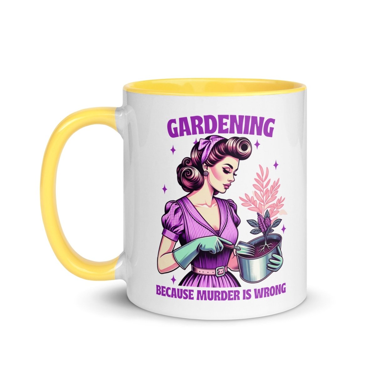 Sassy Murder is Wrong Inner Color Mug - Max & Co Tees
