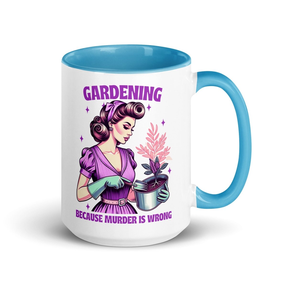 Sassy Murder is Wrong Inner Color Mug - Max & Co Tees