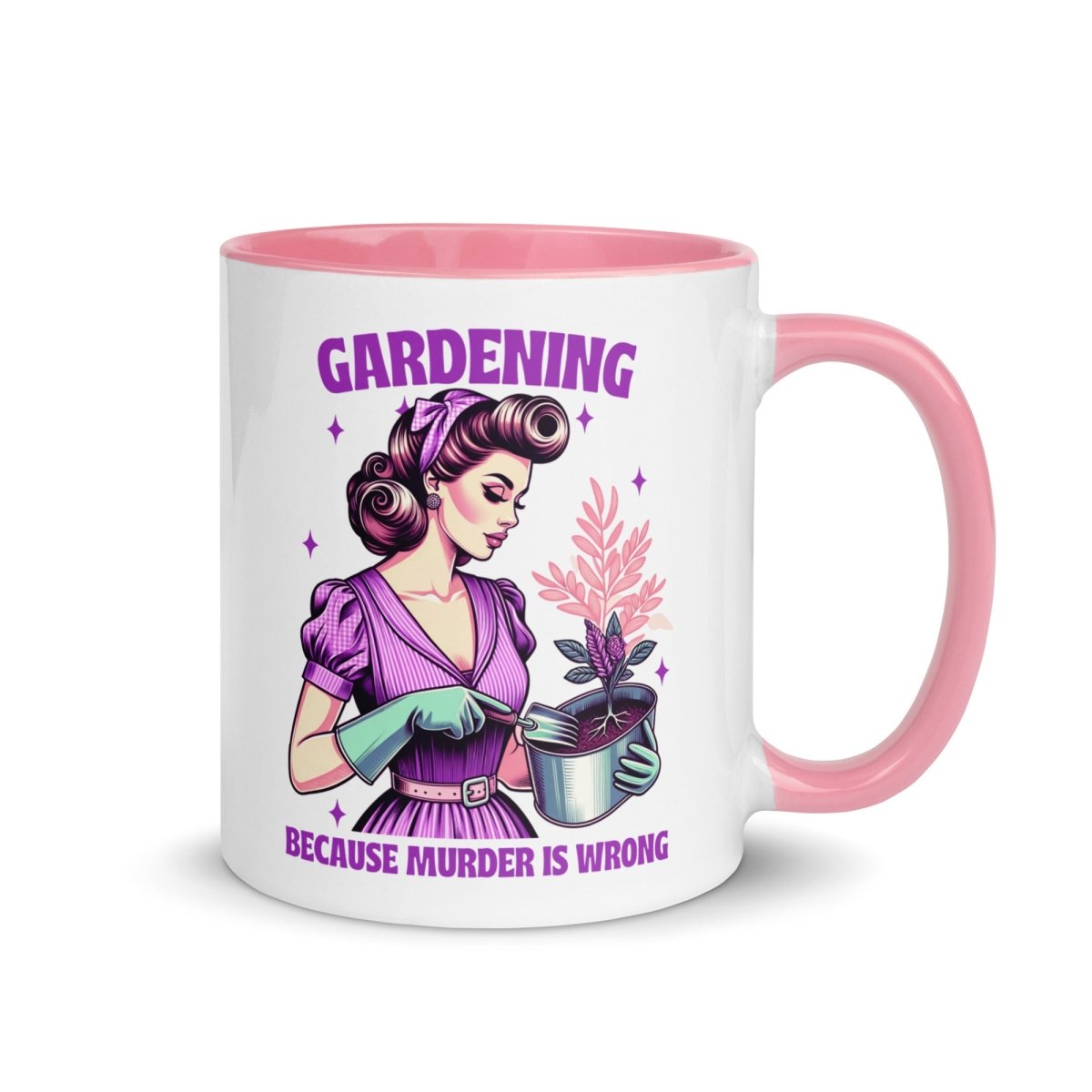 Sassy Murder is Wrong Inner Color Mug - Max & Co Tees