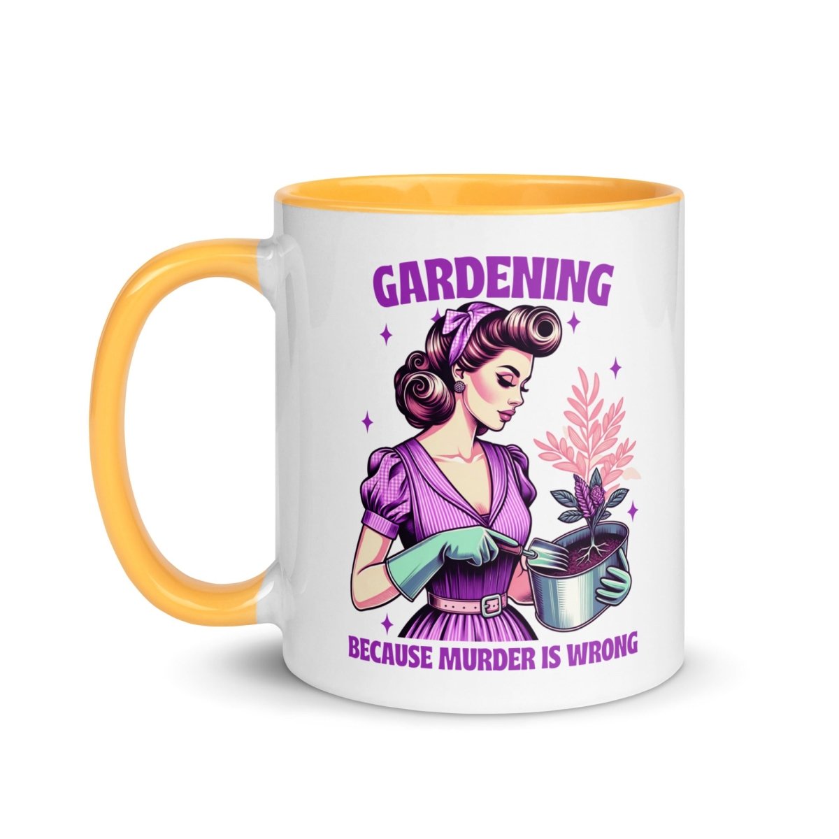 Sassy Murder is Wrong Inner Color Mug - Max & Co Tees