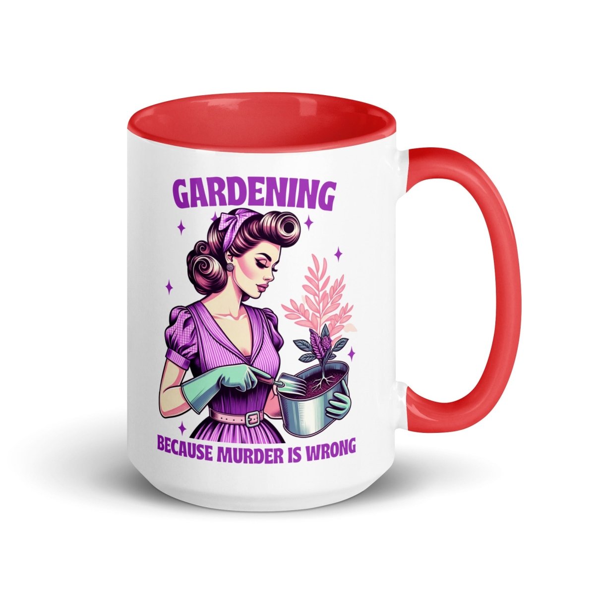 Sassy Murder is Wrong Inner Color Mug - Max & Co Tees
